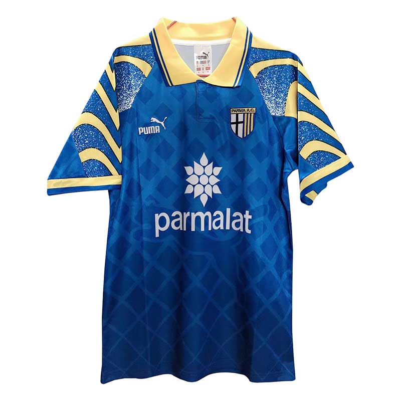 Retro 1995 1997 Parma Calcio Away Soccer Jersey Team Soccer Jerseys