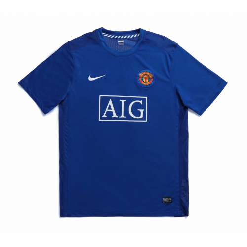 Retro 2007-2008 Manchester United Away Jersey Shirt - Team Soccer Jerseys