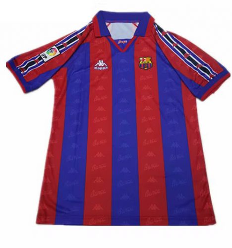 1996-1997 Retro Barcelona Home Jersey - Team Soccer Jerseys