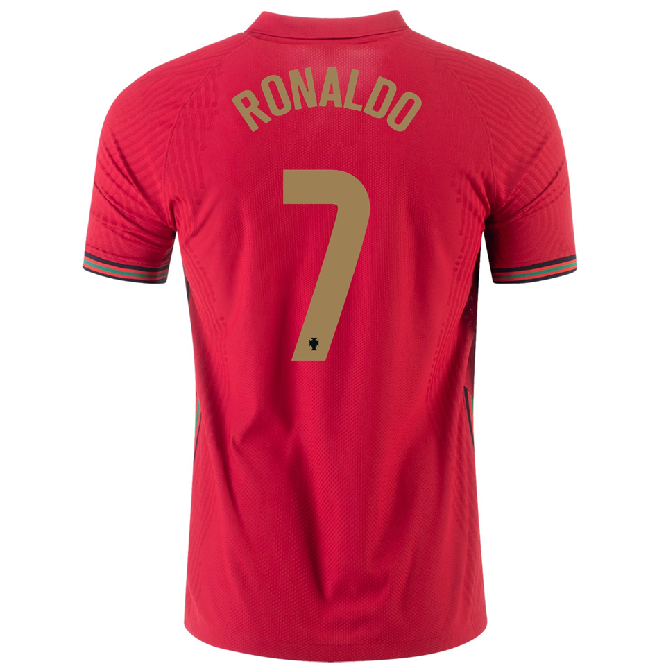 2021 Portugal RONALDO #7 Home Soccer Jersey - Team Soccer Jerseys