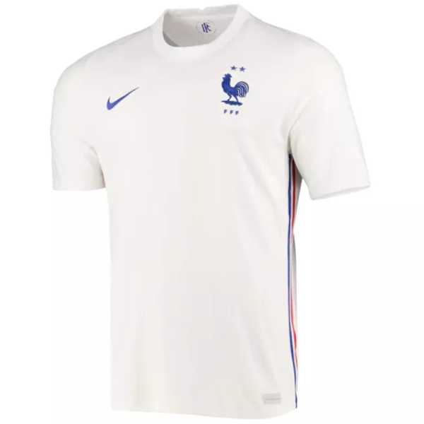 2021 France Away White Soccer Jersey - Team Soccer Jerseys