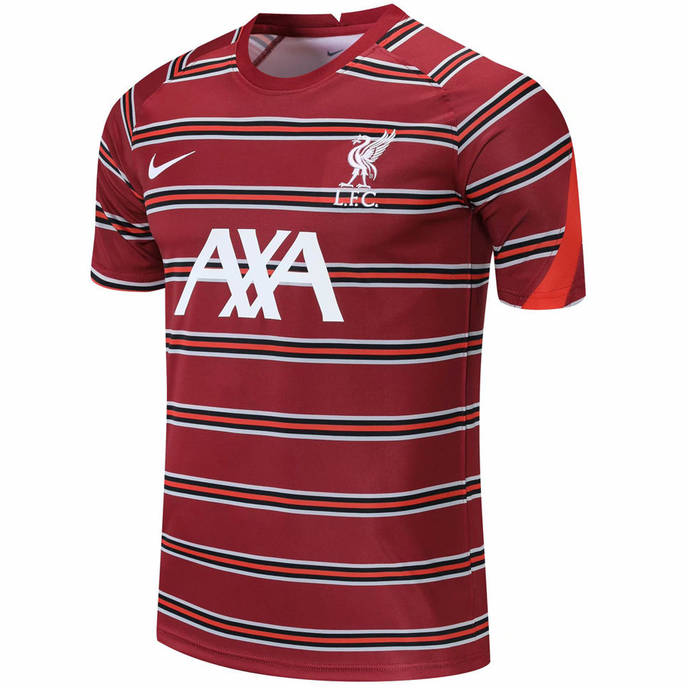 2021-2022 Liverpool Red Training Soccer Jersey - Team Soccer Jerseys