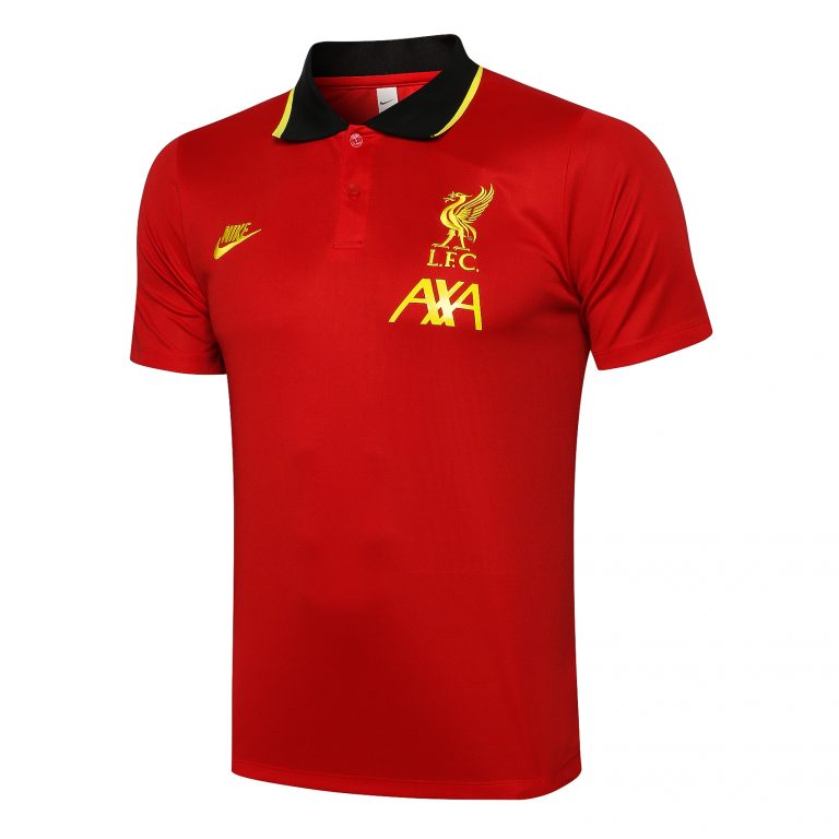 2021-2022 Liverpool Red Polo - Team Soccer Jerseys