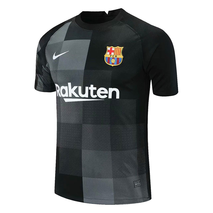 2021-2022 Barcelona GoalKeeper Black Soccer Jersey - Team Soccer Jerseys