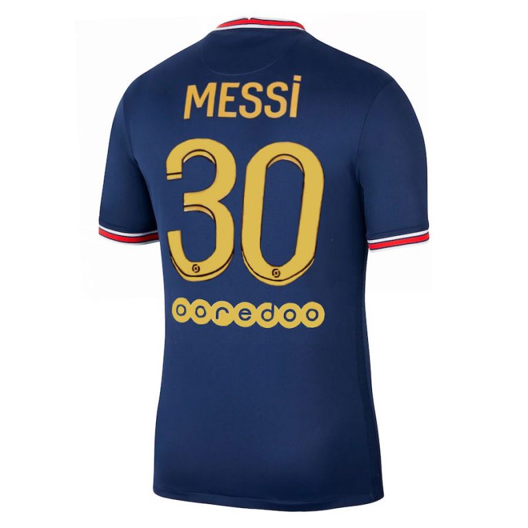 2021 2022 Psg Messi 30 Special Soccer Jersey Team Soccer Jerseys