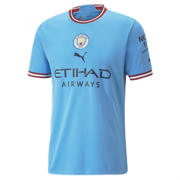 2022-2023 Manchester City Home Soccer Jersey - Team Soccer Jerseys