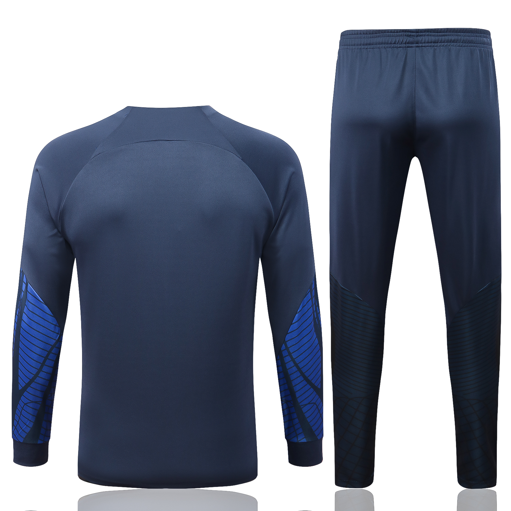 2022-2023 France Jacket + Pants Training Suit Dark Blue - Team Soccer ...