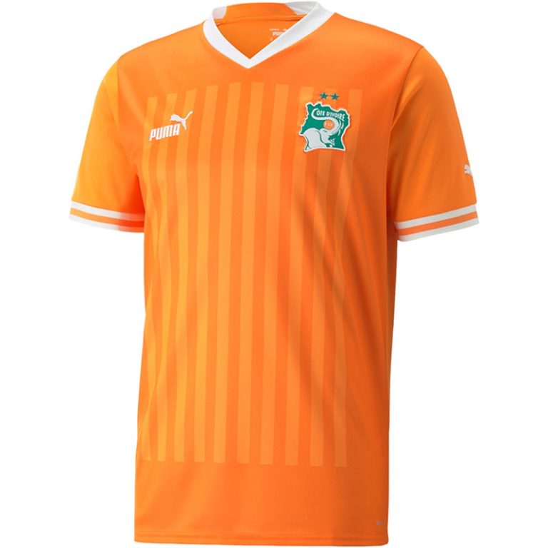 2022 Ivory Coast Home Soccer Jersey Team Soccer Jerseys