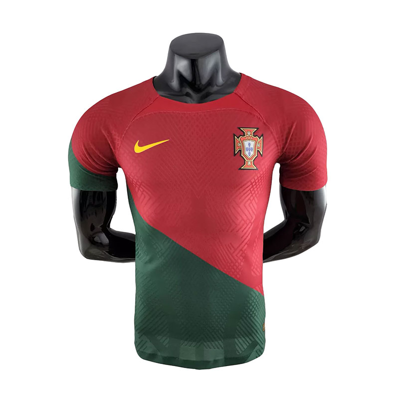 2022 Portugal Home Player Version Soccer Jersey - Team Soccer Jerseys