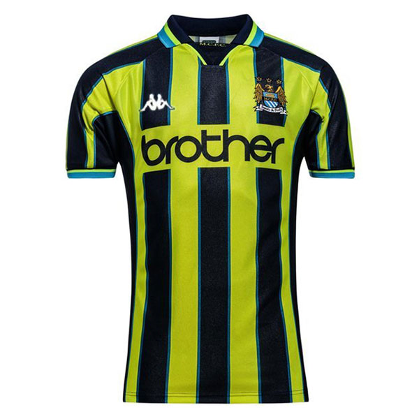 Retro 1998-1999 Manchester City Away Soccer Jersey - Team Soccer Jerseys