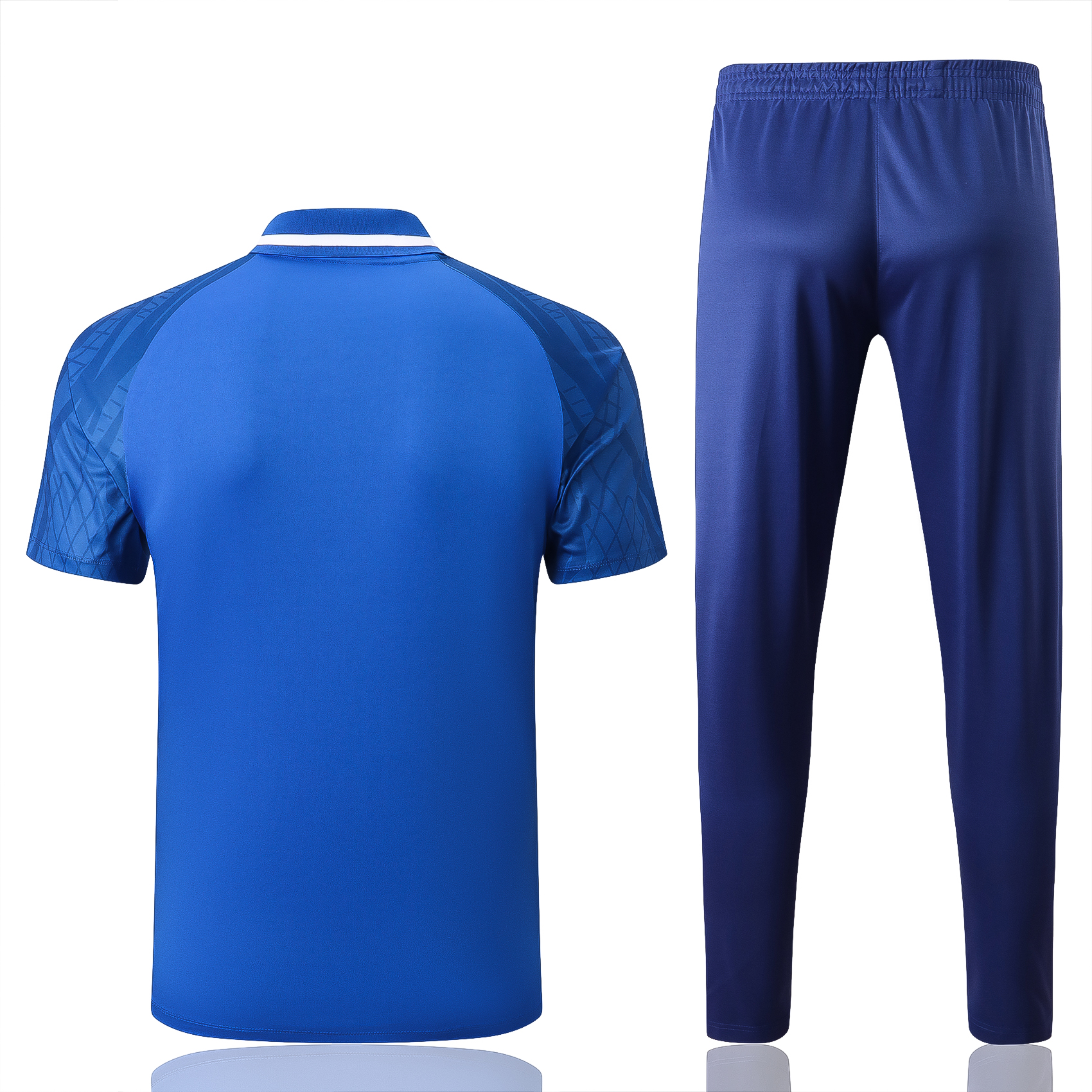 2022-2023 Atletico Madrid Blue Polo - Team Soccer Jerseys