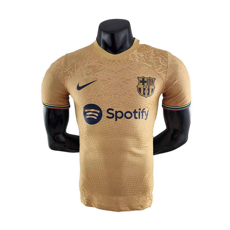 2022-2023 Barcelona Away Player Version Soccer Jersey - Team Soccer Jerseys