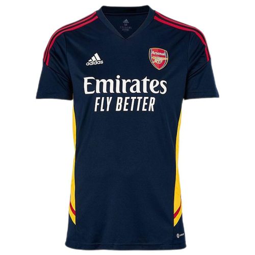 arsenal navy training top