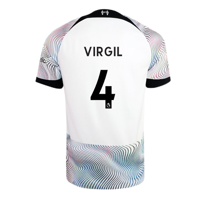 2022-2023 Liverpool VIRGIL #4 Away Soccer Jersey - Team Soccer Jerseys