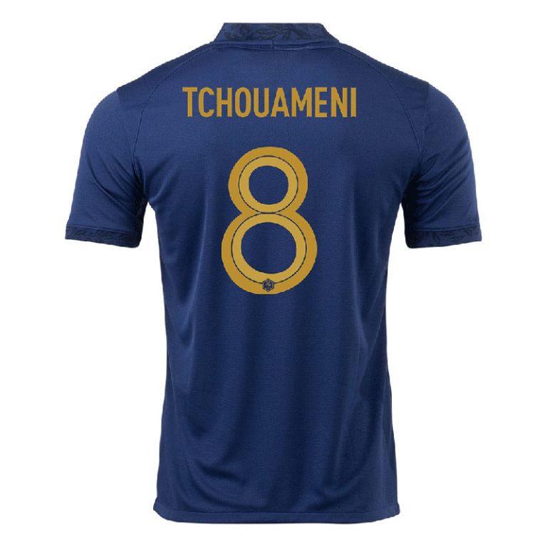 Flocage Officiel Équipe De France – Tchouaméni – 2022/2024 – Monblason – Neuf