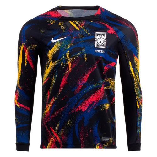 2022 South Korea Away Long Sleeve Soccer Jersey - Team Soccer Jerseys