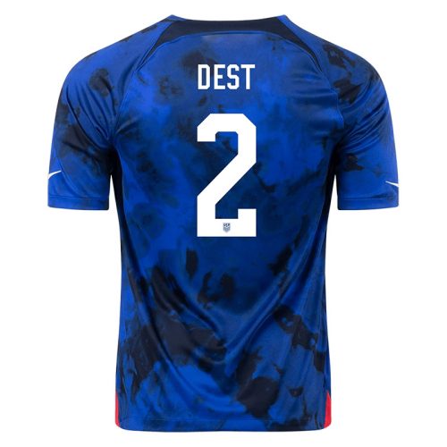 2022 USA DEST 2 Away Soccer Jersey Team Soccer Jerseys