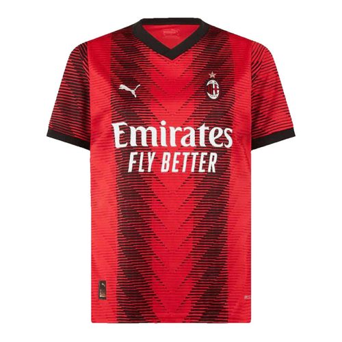 2023-2024 AC Milan Home Soccer Jersey - Team Soccer Jerseys