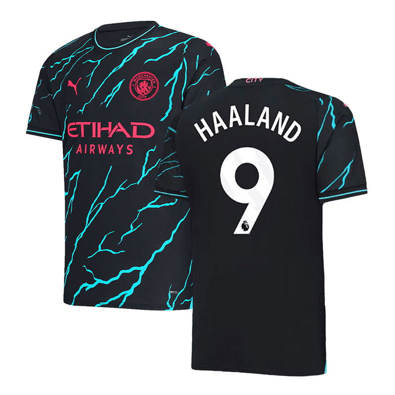 20232024 Manchester City HAALAND 9 Third Soccer Jersey Team Soccer