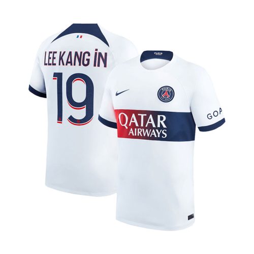 2023-2024 PSG LEE KANG IN #19 Away Soccer Jersey - Team Soccer Jerseys