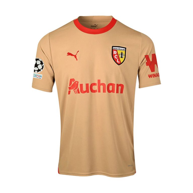 Flocage officiel Lens Ligue 1 home 2020/23 N°9 Ganago