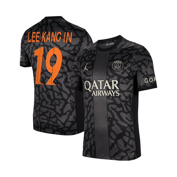 UCL 2023-2024 PSG LEE KANG IN #19 Third Soccer Jersey - Team Soccer Jerseys