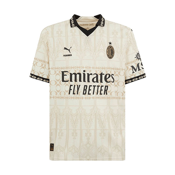 2023-2024 AC Milan Fourth Light Soccer Jersey - Team Soccer Jerseys