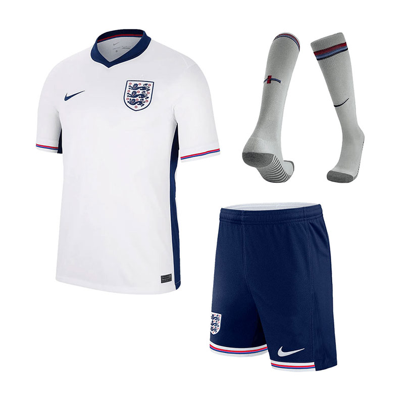 2024 England Euro Home Soccer Kit - Team Soccer Jerseys