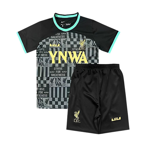 Kids 2023-2024 Liverpool LeBron James Pre-Match Soccer Kit - Team ...